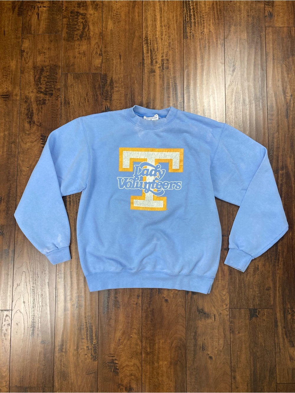 Champion Tennessee Lady Volunteers Retro Crewneck Sweatshirt Blue Women's M.